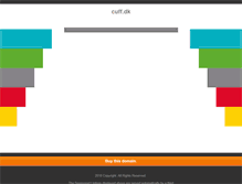 Tablet Screenshot of cuff.dk